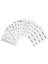 40PCS/SET Tırnak Çıkartmaları Manikür Şablon Çıkartmaları Tırnak Sanat Çıkartmaları (Yurt Dışından) 5