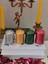 Iv Candles Homedecor Varaklı 4 Renk Baton Mum 5