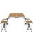 Dawson Picnic Table Premium Bambu Katlanır Sandalye Masa Seti 2