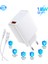 Mipo M17 Uyumlu 18W 3.4A Type-C Ultra Hızlı Şarj Cihazı / Şarj Aleti Seti (Adaptör+Kablo) - Ithalatçı Garantili 1