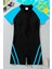 Çocuk Uv Korumalı Kısa Kollu Yüzücü Tulum Mayo Havuz ve Deniz Mayosu Kids Swimwear Unisex 3