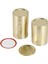 Top Için 150 Adet Düzenli Ağız Konserve Kapakları, Kerr Kavanozları, Konserve Için Bölünmüş Tip Metal Kavanoz Kapakları (70MM, Altın) (Yurt Dışından) 2