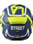 Güneş Vizörlü Çift Kabuk Full Face Lazer Rafale Kask 5