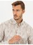 Erkek Bej Slim Fit Uzun Kollu Gömlek 50259466-VR011 2