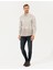 Erkek Bej Slim Fit Uzun Kollu Gömlek 50259466-VR011 4