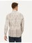 Erkek Bej Slim Fit Uzun Kollu Gömlek 50259466-VR011 5