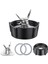 Osterizer Blender Için Yedek Parçalar, 2 Parça Kauçuk Conta Contalı 4 Noktalı Bıçak Düzeneği 4961 (Yurt Dışından) 1