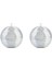 2x Renkli Sahne Aydınlatma Efekti 8 Inç 20 cm Disko Ayna Glitter Topu Gümüş Noel Partisi Dekoru (Yurt Dışından) 1