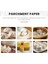 Premium Delikli Parşömen Hava Fritöz Kağıt Gömlekleri - 7 Inç - 100 Çevre Dostu Paket - Bambu Buharlı Pişirici, Buharda Pişirme Sepeti, Yemek Pişirme, Sebze, Pirinç, Dim Sum Için (Yurt Dışından) 5