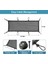 Masa Altı Kablo Düzenleme Filesi, Masa Altı Kablo Düzenleme Mesh Organizer Esnek Tel Saklayıcılar 70X30CM (Yurt Dışından) 5
