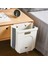 2.4 Galon Dolap Altı Çöp Tenekesi Dışarı Çekilebilir 10L Lavabo Altında Asılı Çöp Tenekesi Mini Küçük Katlanabilir Araba Çöp Tenekesi (Yurt Dışından) 4