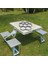 10X Dıy Veranda Yürüyüşü Maker Basamak Taşı Beton Finişer Kalıp Yeniden Kullanılabilir Yol Maker Kalıp Bahçe Kaldırım Taşı 30X30 cm (Yurt Dışından) 5