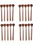 Uzun Kaşık Ahşap, 20 Parça 10.9 Inç Çorba Için% 100 Doğal Ahşap Uzun Saplı Yuvarlak Kaşık (Kore Tarzı Çorba Kaşığı) (Yurt Dışından) 1