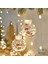 Noel Dileğiyle Top Perde Dize Işık Topu Noel Baba Kardan Adam Noel Süslemeleri Ev Için Noel Ağacı Süsler (Yurt Dışından) 2