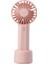 GXZ-F851 Mini Palmiye Fanı, USB Şarjlı Sessiz, Ofis ve Yurt Için El Tipi Küçük Fan(Pembe) (Yurt Dışından) 1