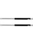 2x Flap Yaylı Flap Uydurma Gaz Yayı Gaz Basınç Vanaları Flaplar 320MM 400N (Yurt Dışından) 1