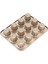 2x Canele Kalıp Kek Tavası, Fırın Pişirme Için 12 Gözlü Yapışmaz Cannele Muffin Bakeware Cupcake Tavası (Şampanya Altın) (Yurt Dışından) 5