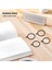 40 Paket 1.5 Inç (38MM) Iç Çaplı Metal Perde Halkaları Perdelik Kuşgözü Perde Halkaları - Siyah (Yurt Dışından) 3