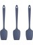 9 Adet Silikon Spatula Siyah Yüksek Sıcaklığa Dayanıklı Kauçuk Spatula Pişirme ve Pişirme Mutfak Spatula (Yurt Dışından) 2