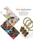 80 Paket Vintage Perde Klipleri, Klip Bronz Renk ile Güçlü Metal Dekoratif Paslanmaz Perdelik Perde Halkası (Yurt Dışından) 5