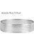 16 Adet Paslanmaz Çelik Tart Halkası, Isıya Dayanıklı Delikli Kek Mus Halkası Yuvarlak Çift Haddelenmiş Tart Halkası Metal Kalıp 8 cm (Yurt Dışından) 2