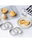 16 Adet Paslanmaz Çelik Tart Halkası, Isıya Dayanıklı Delikli Kek Mus Halkası Yuvarlak Çift Haddelenmiş Tart Halkası Metal Kalıp 8 cm (Yurt Dışından) 3