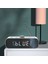 Bluetooth Akışlı Fm Saatli Radyo Çal LED Ekran Çift Çalar Saat Woofer Üniteli 1500 Mah Hi-Fi Hoparlör (Yurt Dışından) 2