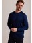 Erkek Lacivert Bisiklet Yaka Sweatshirt 4