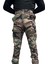 Softshell Kamuflaj Desenli Su ve Rüzgar Geçirmez Pantolon 1