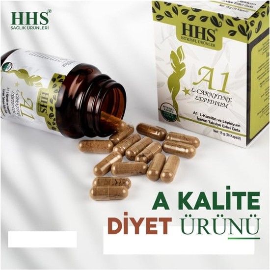 Hhs A1 L-Carnitine Lepidium - Bitkisel 30 Kapsül Fiyatı
