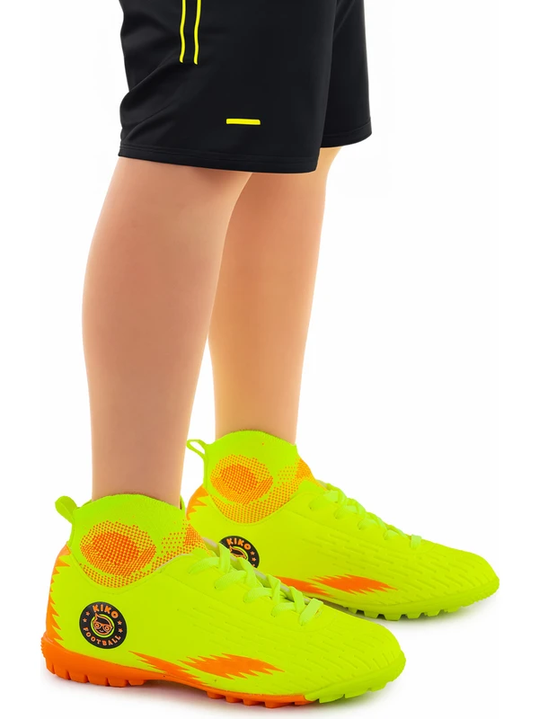 Kiko Kids 142 Fhs Boğazlı Halı Saha Erkek Çocuk Futbol Ayakkabı