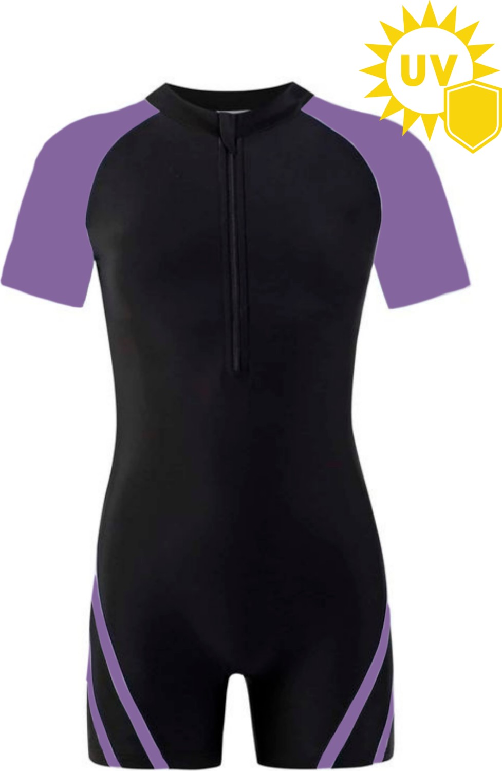 İYİBU Çocuk Uv Korumalı Kısa Kollu Yüzücü Tulum Mayo Havuz ve Deniz Mayosu Kids Swimwear Unisex görsel 7