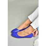 Fox Shoes S314020209 Saks Kadın Babet