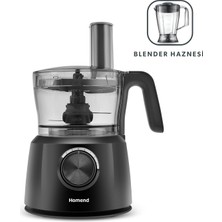 Homend Functionall 2845H Blender Hazneli Mutfak Robotu Siyah