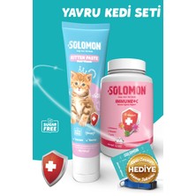 Solomon Yavru Kedi Seti (Kitten Paste & Immune C)