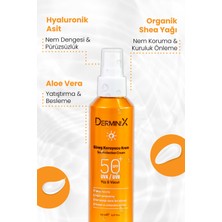 Derminix Sun Cream  Spf 50 Yüksek Koruma Yüz ve Vücut Güneş Kremi