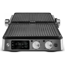 Karaca Sear And Grill Inox Yapışmaz Döküm Plakalı 2 Sı 1 Arada Izgara ve Tost Makinesi 2000W