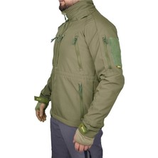 Astüm Askeri Malzeme Wolftrap 11 Cepli Softshell Mont Haki