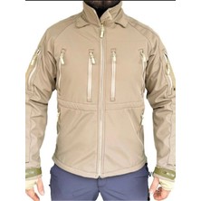 Astüm Askeri Malzeme Wolftrap 11 Cepli Softshell Mont Bej