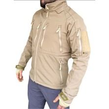 Astüm Askeri Malzeme Wolftrap 11 Cepli Softshell Mont Bej