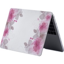 McStorey Macbook Air Kılıf 13 inç Flower06NL (Eski USB'li Model 2010-2017) A1369 A1466 ile Uyumlu