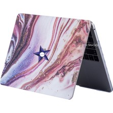 McStorey Macbook Air Kılıf 13 inç Mermer Glitter (Eski USB'li Model 2010-2017) A1369 A1466 ile Uyumlu