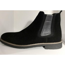 Bags Shoes Bagsshoes HTC2023K-005 Erkek  Süet Deri Termo Taban Chelsea Bot