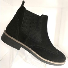 Bags Shoes Bagsshoes Htc2023K-008 Erkek Hakiki Süet Deri Termo Taban Çiftyüz Bot