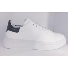 Bags Shoes Bagsshoes 3251 Footcap  Erkek Hakiki Deri Yüksek Taban Sneaker Ayakkabı