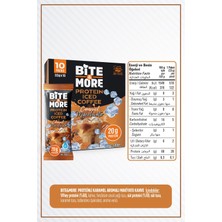 Bite & More Protein Iced Coffee Caramel Macchiato ( Proteinli Kahve ) 33 Gram x 10 Adet