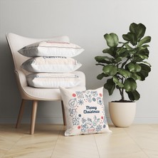 Evdek Christmas 4'lü Kırlent Kılıf DS22