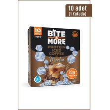 Bite & More Protein Iced Coffee Mocha ( Proteinli Kahve ) 33 Gram x 10 Adet