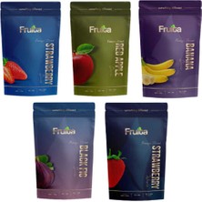 Fruita Freeze Dried 5li Tanışma Paketi - Dilim Elma-Dilim Incir-Dilim Çilek-Bütün Çilek-Dilim Muz