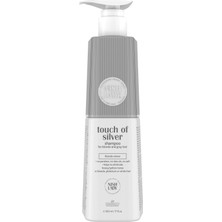 Nıshlady Touch Of Silver Dore Yok Edici Şampuan Açık Sarı,gri ve Beyaz Saçlara Yönelik 503 ml